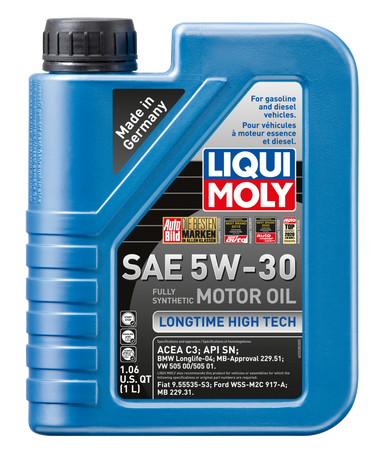 LIQUI MOLY 1L Longtime High Tech Motor Oil SAE 5W30 - 2038
