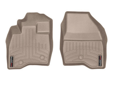 WeatherTech 2017+ Ford Explorer Front FloorLiner - Tan - 459811