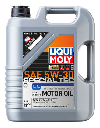 LIQUI MOLY 5L Special Tec LL Motor Oil SAE 5W30 - 2249