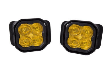 Diode Dynamics SS3 Sport Type F2 Kit ABL - Yellow SAE Fog - DD7013