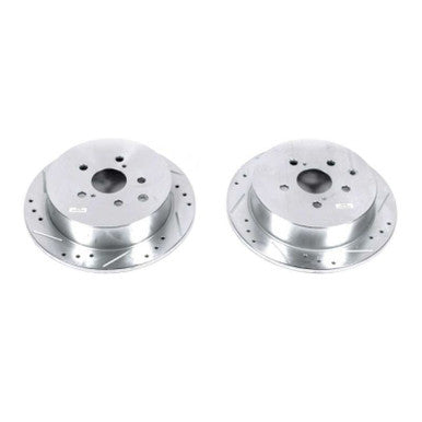 Power Stop 10-15 Lexus RX350 Rear Evolution Drilled & Slotted Rotors - Pair - JBR1389XPR