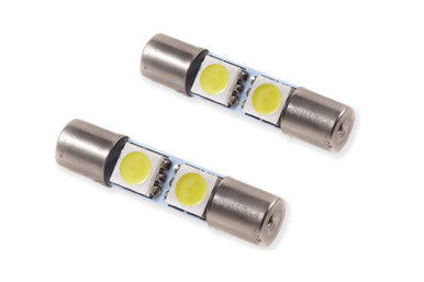 Diode Dynamics 28mm SMF2 LED Bulb - Cool - White (Pair) - DD0049P