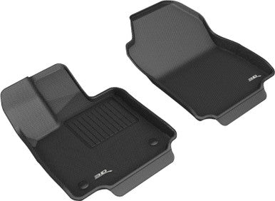 3D MAXpider Kagu 1st Row Floor Liner for 2019+ Toyota RAV4 - Black - L1TY25411509