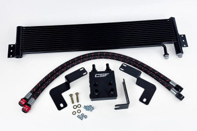 CSF 2021+ Ford Bronco 2.7L EcoBoost External Transmission Oil Cooler Kit - 8350
