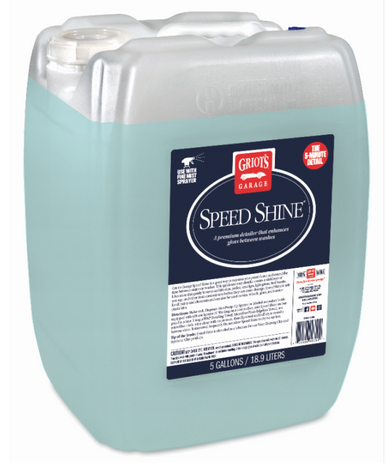 Griots Garage Speed Shine - 5 Gallons (Minimum Order Qty of 2) - 55104