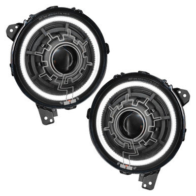 Oracle Lighting 18-22 Jeep Wrangler JL Oculus Bi-LED Projector Headlights - 5839-111
