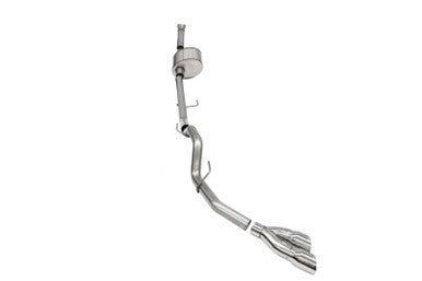Corsa 2021-2025 Ford F-150 SuperCab/6.5in Bed 5.0L V8 Xtreme Cat-Back Single Side Exit-Polished - 21148