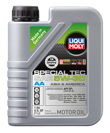 LIQUI MOLY 1L Special Tec AA Motor Oil SAE 5W30 - 20136