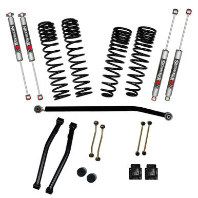 Skyjacker Jeep JT Rubicon 3.5 in. Dual Rate Long Travel Coil Spring Lift Kit with M95 Monotube Shocks - G351RKMLT