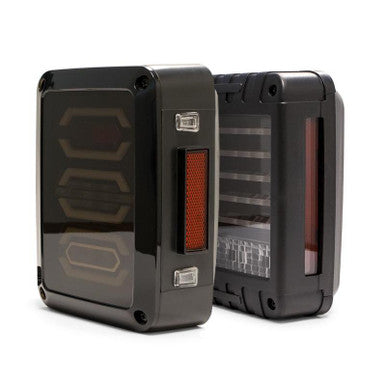 DV8 Offroad Horizontal LED Tail Light For 2007-18 Jeep Wrangler JK - TLJK-01