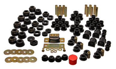 Energy Suspension 87-95 Jeep Wrangler YJ Black Hyper-Flex Master Bushing Set - 2.18101G