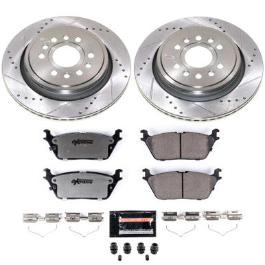Power Stop Z36 Truck & Tow Rear Brake Upgrade Kit For 2022-24 Jeep Grand Wagoneer & Wagoneer - K8873-36