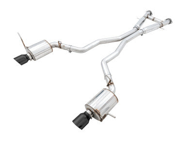 AWE Tuning 2020 Jeep Grand Cherokee SRT Touring Edition Exhaust - Diamond Black Tips - 3015-33121