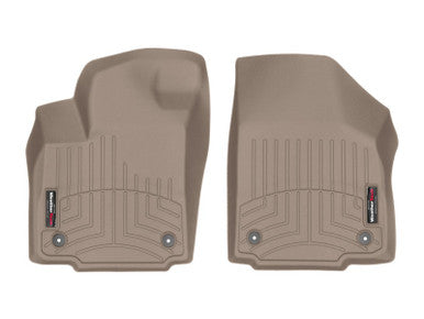 WeatherTech 22-23 Jeep Grand Wagoneer/Wagoneer Front FloorLiner - Tan (8 Passenger) - 4517041