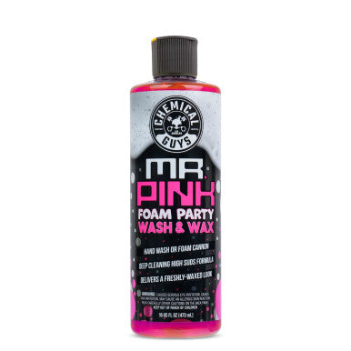 Chemical Guys Mr. Pink Foam Party Vehicle Wash Soap- 16oz - Case of 6 - CWS22116