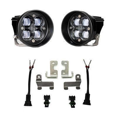 Baja Designs LP4 Pro Driving/Combo Clear LED - Red - 290014