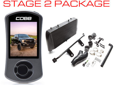COBB 2020 Ford F-150 Ecoboost 3.5L Stage 2 Power Package - Black (NO INTAKE) - FOR0070020BK-NI