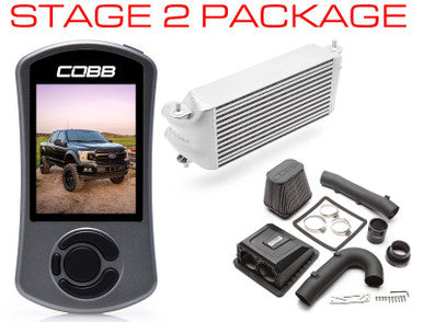 COBB Stage 2 Power Package For 2020 Ford F-150 EcoBoost 3.5L - Silver (Factory Location Intercooler) - FOR0070S20SL