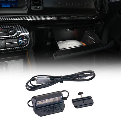 IAG Off-Road Glove Box Light For 2021+ Ford Bronco & Bronco Raptor