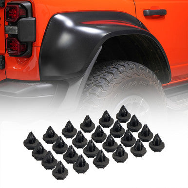 IAG Rear Fender Clip Kit for 2022+ Ford Bronco Raptor - 24 Per Bag