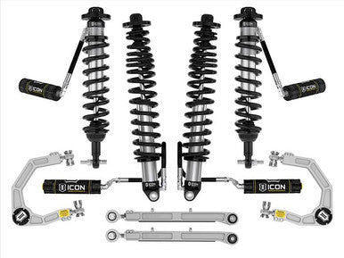 ICON 2021+ Bronco Non-Sasquatch 3-4" Lift Stage 5 Suspension System Billet - K40005
