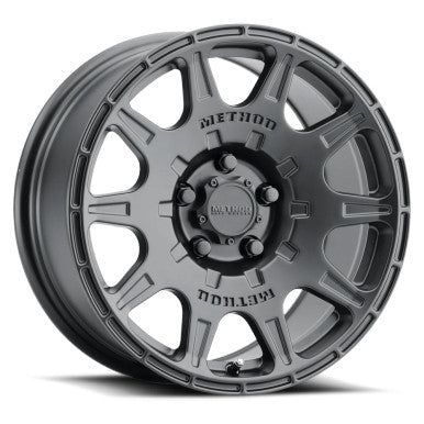 Method MR502 RALLY 17x8 +38mm Offset 5x100 67.1mm CB Matte Black Wheel - MR50278051538-2