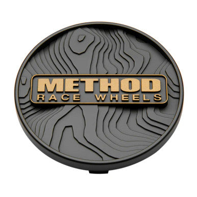 Method Wheels - Topo Snap-In 86mm Center Cap - Bronze - CP-TOPO86S-BZ