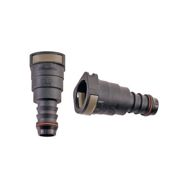 IAG 5/8" SAE Quick Connect Female to 5/8" Hose Barb Straight (180 / 0 degrees)