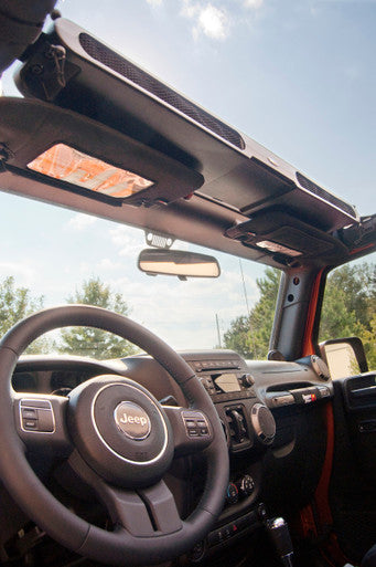 Rugged Ridge Overhead Storage Console 87-18 Jeep Wrangler - 13551.14