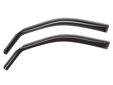 WeatherTech 07+ Jeep Wrangler Front Side Window Deflectors - Dark Smoke - 80443