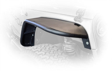 DV8 Offroad Front & Rear Flat Tube Fenders For 2007-18 Jeep Wrangler JK - FENDB-02