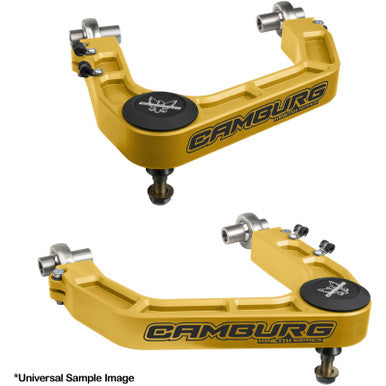 Camburg Ford Raptor 17-23 KINETIK V2 Performance Billet Uniball Upper Arms (Gold) - CAM-110233-GLD