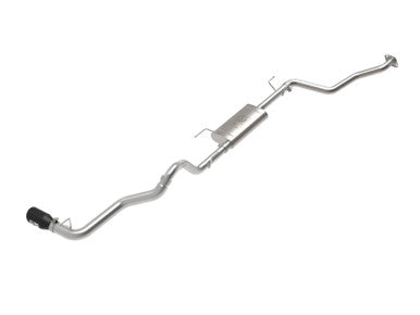 aFe Apollo GT Series 2-1/2 IN to 3 IN 409 Stainless Steel Cat-Back Exhaust System w/ Black Tip For 2024+ Toyota Tacoma - 49-46071-B