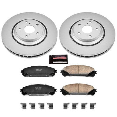 Power Stop 15-17 Lexus NX200t Front Z17 Evolution Geomet Coated Brake Kit - CRK4713