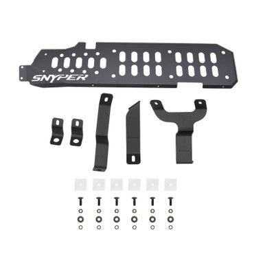 Westin 07-17 Jeep Wrangler Unlimited Gas Tank Skid Plate - Textured Black - 42-21055