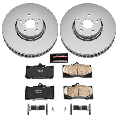 Power Stop 07-11 Lexus GS350 Front Z17 Evolution Geomet Coated Brake Kit - CRK4633
