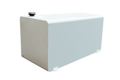 Dee Zee Universal Tanks - Short Rectangle White Steel - DZ91753S