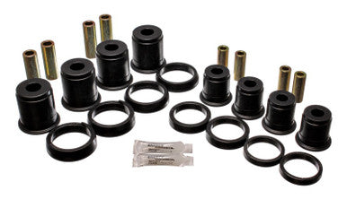 Energy Suspension 84-01 Jeep Cherokee/Wagoneer/Comanche 2WD Black Front Control Arm Bushings - 2.3101G