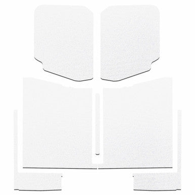 DEI 20-22 Jeep Gladiator JT 4-Door Boom Mat Complete Headliner Kit - 7 Piece - White - 50185