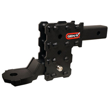 Gen-Y Phantom-X 2in Solid Shank 4.5in Drop 1K TW 10K Hitch w/GH-103705 (No Flat Towing) - GH-2613XP