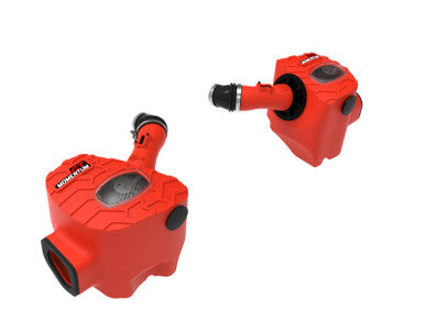 aFe Momentum GT Cold Air Intake System w/ Pro DRY S Filters For 2022+ Toyota Tundra - Red Edition - 50-70100DR