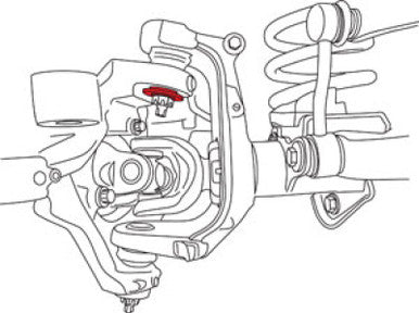 SPC Performance Jeep 1/4 Deg. Camber Sleeve - 23401