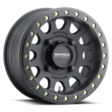 Method MR401 UTV Beadlock 15x7 / 5+2/38mm Offset / 5x4.5 / 72 CB Matte Black Wheel - MR40157012552B