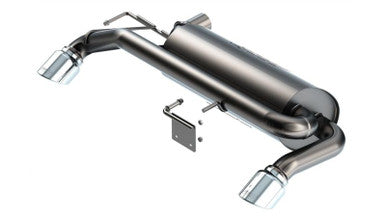Borla 2021+ Ford Bronco 2.7L V6 4WD ATAK Axle Back Exhaust w/ Bright Chrome Tips - 11978