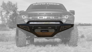 Addictive Desert Designs HoneyBadger Front Bumper w/ Winch Mount For 2010-14 Ford F-150 Raptor - F017275050103