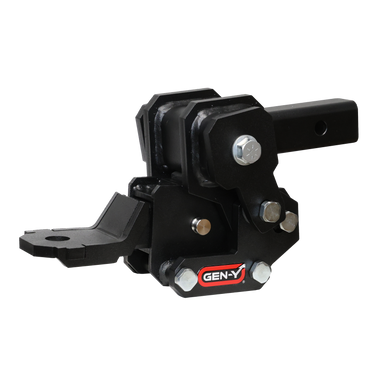 Gen-Y VOYAGER 4.75in 300lb Cargo TW 700lb Towing TW 7K Overall Hitch w/GH-103705 Platinum Ball Mount - GH-26011