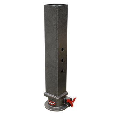 Gen-Y Viking 4in Square Tube Gooseneck Static Hitch w/SnapLatch 2-5/16in Coupler 8.5K TW 30K - GH-7101