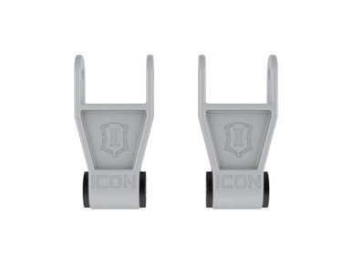 ICON 10-23 Ford F-Series Billet 1in Lowering Shackle Kit - 91001