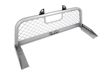 Dee Zee Universal Aluminum Front Truck Cargo Management Cab Rack Silver Mesh - DZ95050R