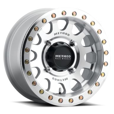 Method MR401 UTV Beadlock 15x7 +38mm Offset 6 x 139.7 BP 81.80mm CB Raw Machined Wheel w/ BH-H24100 - MR40157060352B
